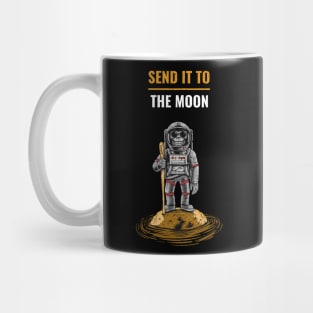 Send It To The Moon Ape In Space For Moass Mug